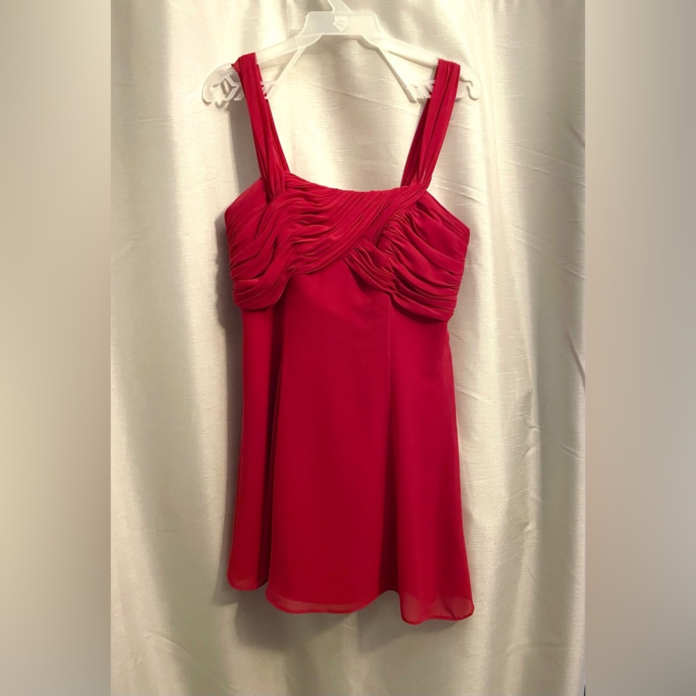Formal Red Mini Dress